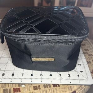 Burberry Black Toiletry Bag with Gold Accent